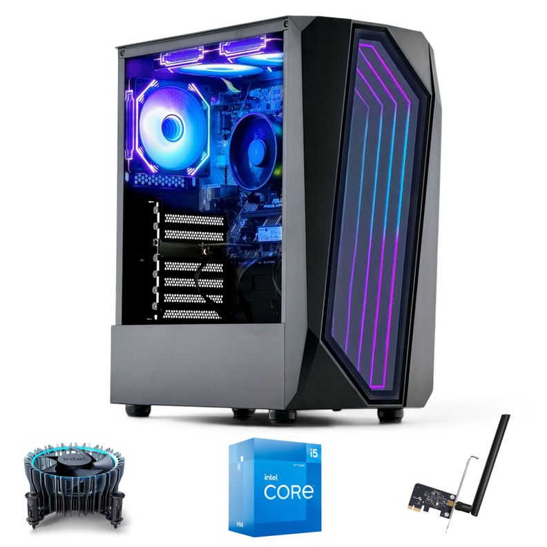 PC GAMER Bandit INTEL CORE i5 12400 16gb 1Tb UHD 730 WiFi-0