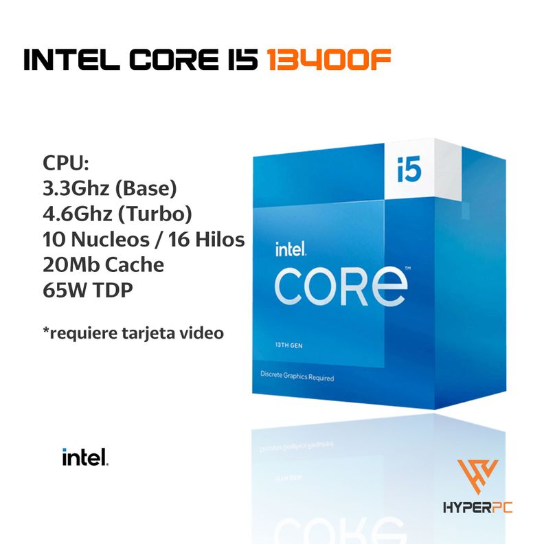 PC GAMER: INTEL CORE i5 13400 32gb DDR5 2Tb RTX 3060 WiFi-2