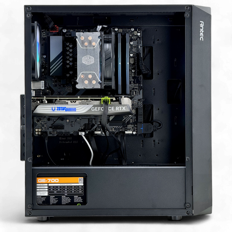 PC GAMER: AMD RYZEN 5 8400F 32gb DDR5 1Tb RTX 3060 WiFi-1