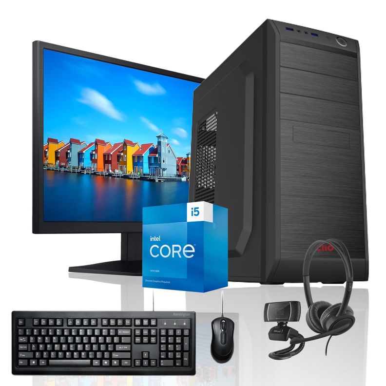 PC + MONITOR 22 + Perif: INTEL CORE i5 13400 16gb DDR5 1Tb UHD 730 WiFi-0