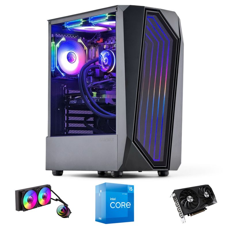 PC GAMER INTEL CORE i5 12400 32gb DDR5 2Tb RTX 4060 WiFi-0