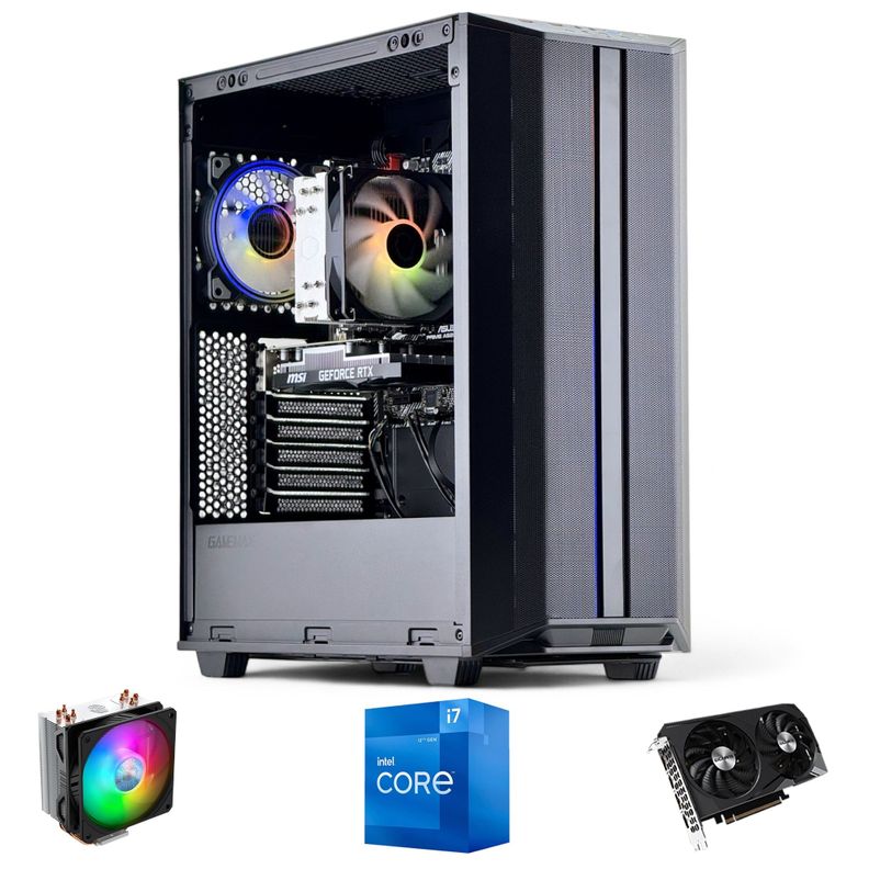 PC GAMER: INTEL CORE i7 12700 32gb DDR5 1Tb RTX 3060 WiFi-0