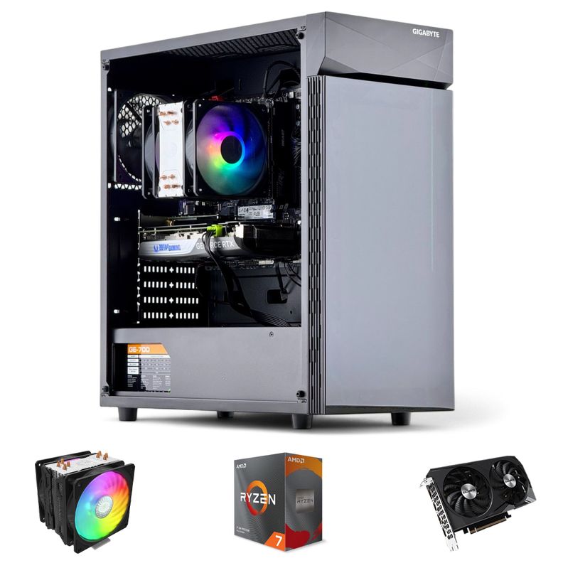 PC GAMER: AMD RYZEN 7 5800x 32Gb 1Tb RTX 3060 WiFi Air-0