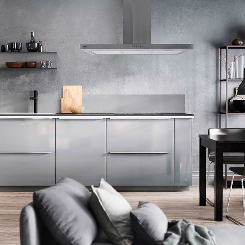 Campana Rectangular Ace Inox 90cm, 3 Velociades-3