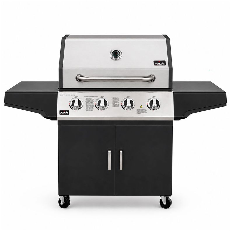 Parrilla A Gas 4 Quemadores Klp24... a $209.990