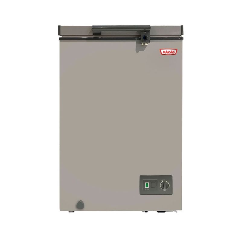 Maigas Freezer horizontal tapa dura Dual 100 litros blanco BD100G