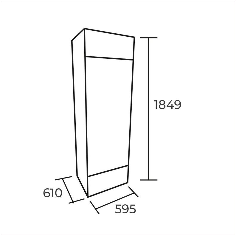 VISICOOLER 292 LTS.  LG-300-3