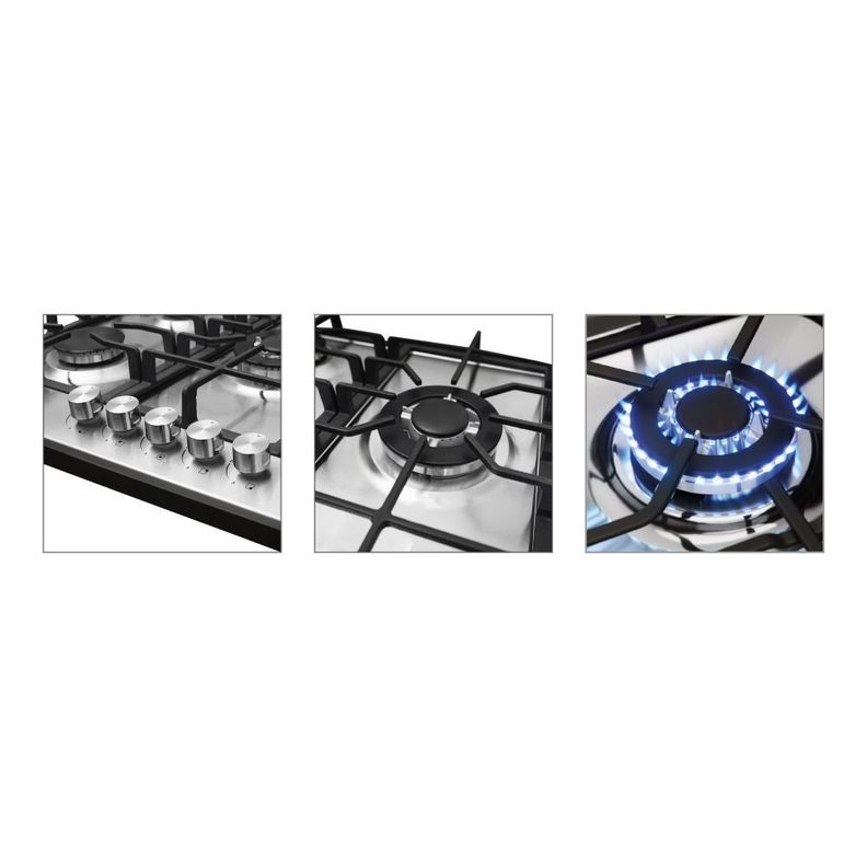 Encimera a gas 5 quemadores HBS5715-2