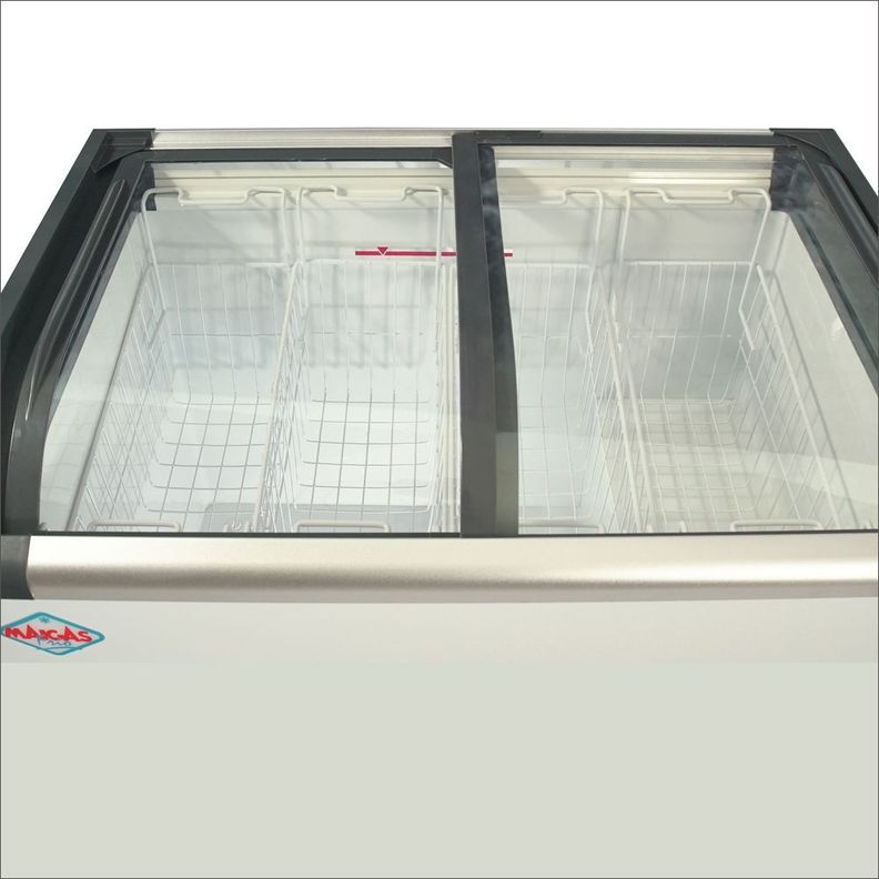Congelador isla tapa vidrio curvo 273 Lts SD320Q-1