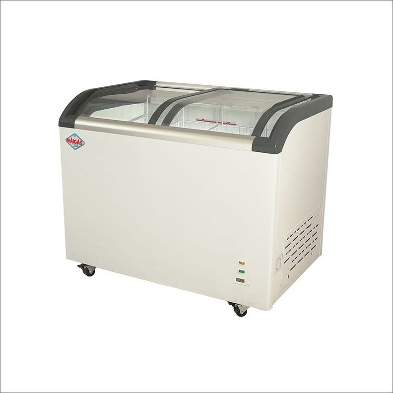 Congelador isla tapa vidrio curvo 273 Lts SD320Q-0