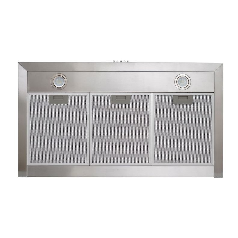 Campana Piramidal Acero Inox 90 cm, 3 Velocidades-3