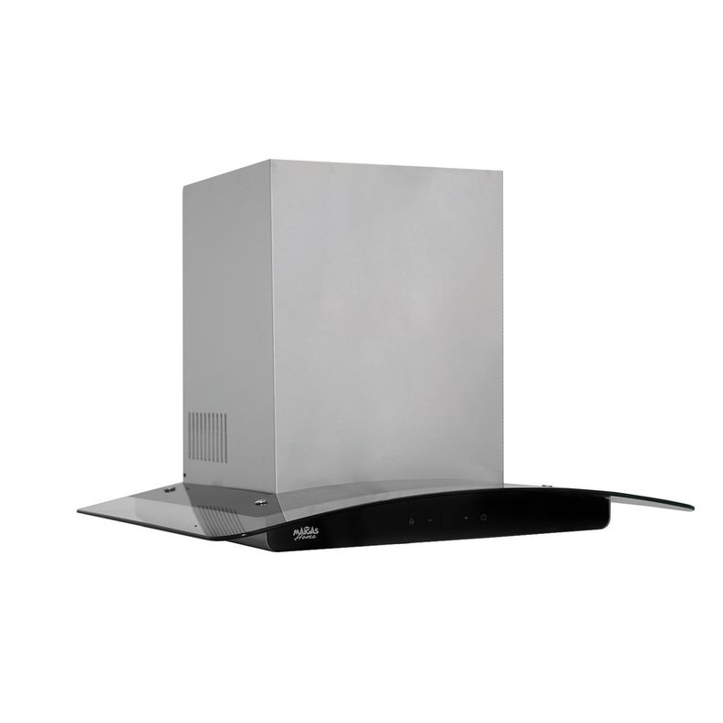 Campana Vidrio Curvo Touch 60 cm, 3 Velocidades-1