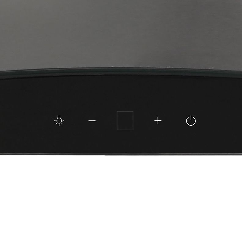 Campana Vidrio Curvo Touch 60 cm, 3 Velocidades-4