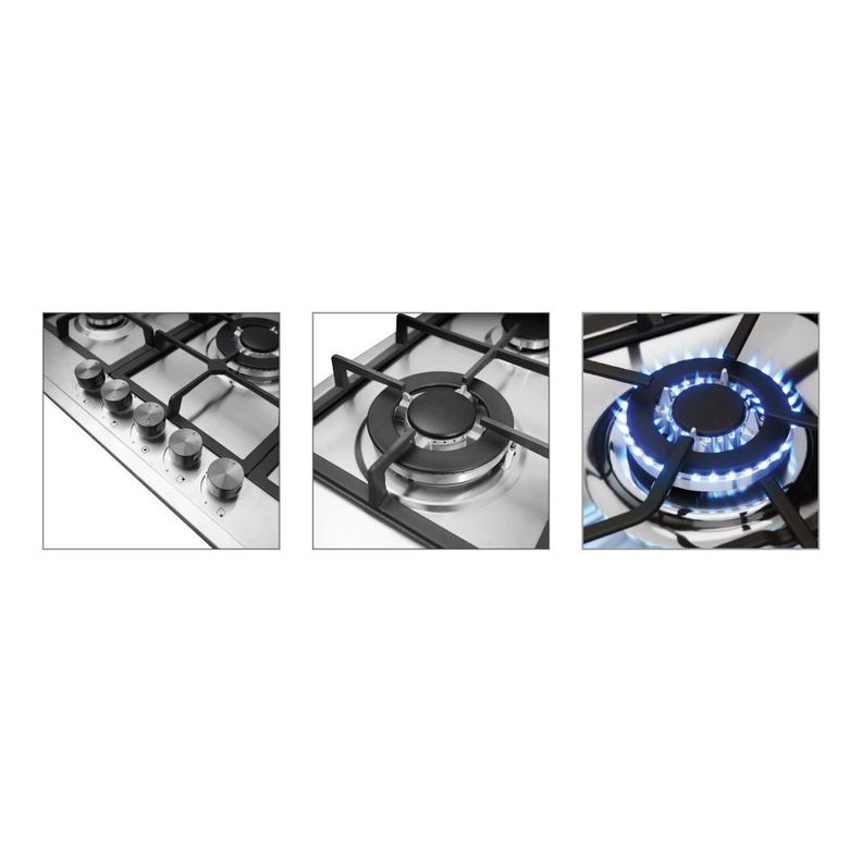 Encimera a gas 5 quemadores HBS5706-2