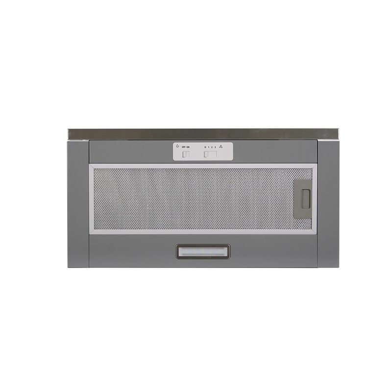 Campana Retractil Gris 60 cm, 3 velocidades-1