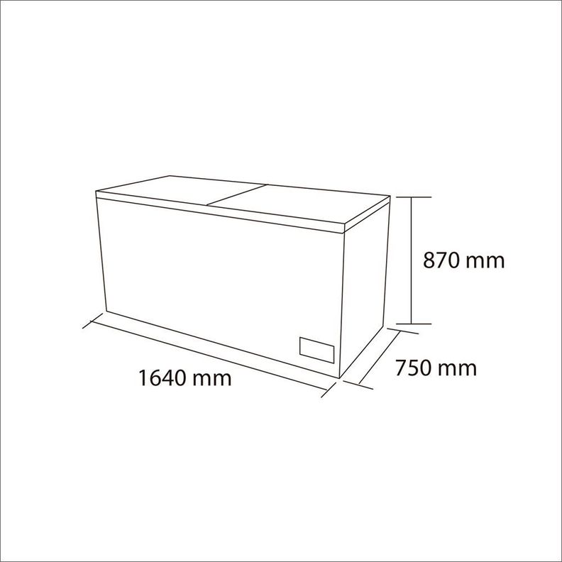 Congelador dual 522 Lts  BD522-3