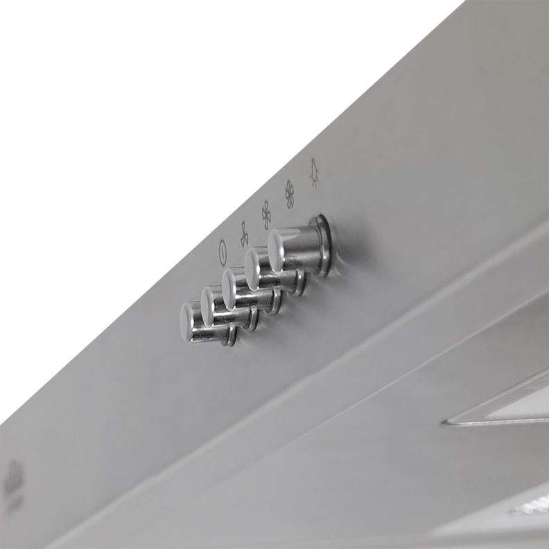 Campana Rectangular Ace Inox 60cm, 3 velocidades-4