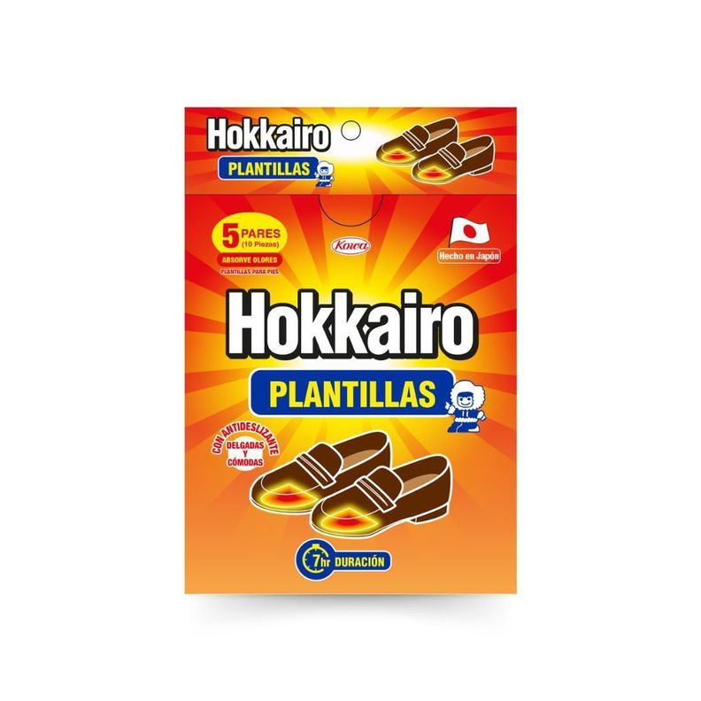 Hokkairo Plantillas Termicas Para Zapatos 5 Pares Blanco