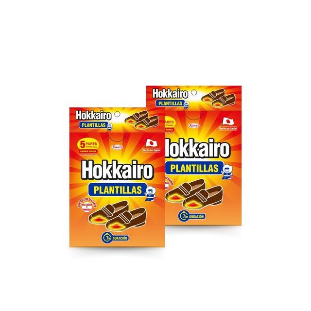 PACK X2 (10 Pares) Hokkairo Plantillas Termicas para Zapatos Blanco
