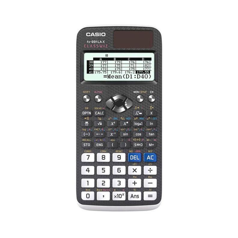 Calculadora Cientifica Casio FX-991LAX-BK-0