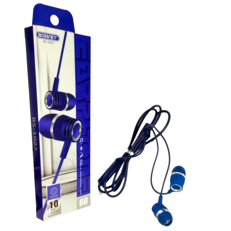 Auriculares Con Cable Micrófono Puntas De Silicona-3