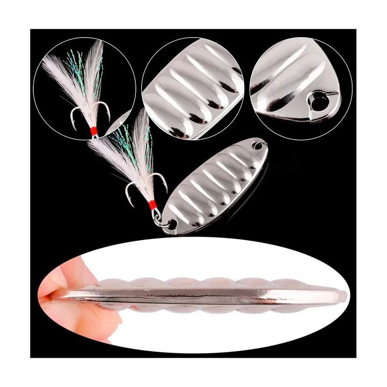 Chispa Giratoria 15g Pesca Deportiva Trucha, Salmon -2