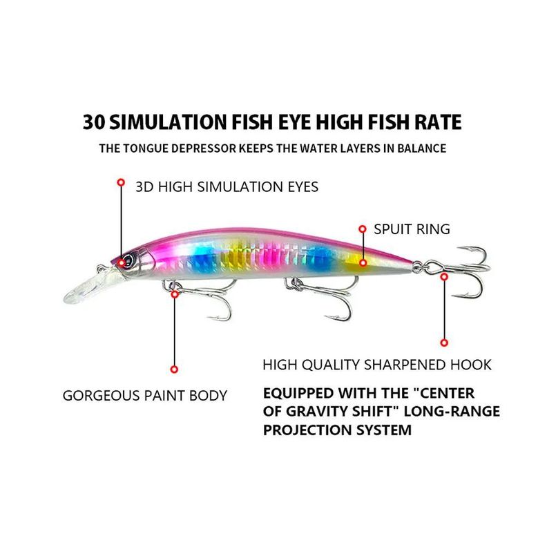 Señuelo 37g Lenguado y Corvina Pesca de orilla y mar adentro-1