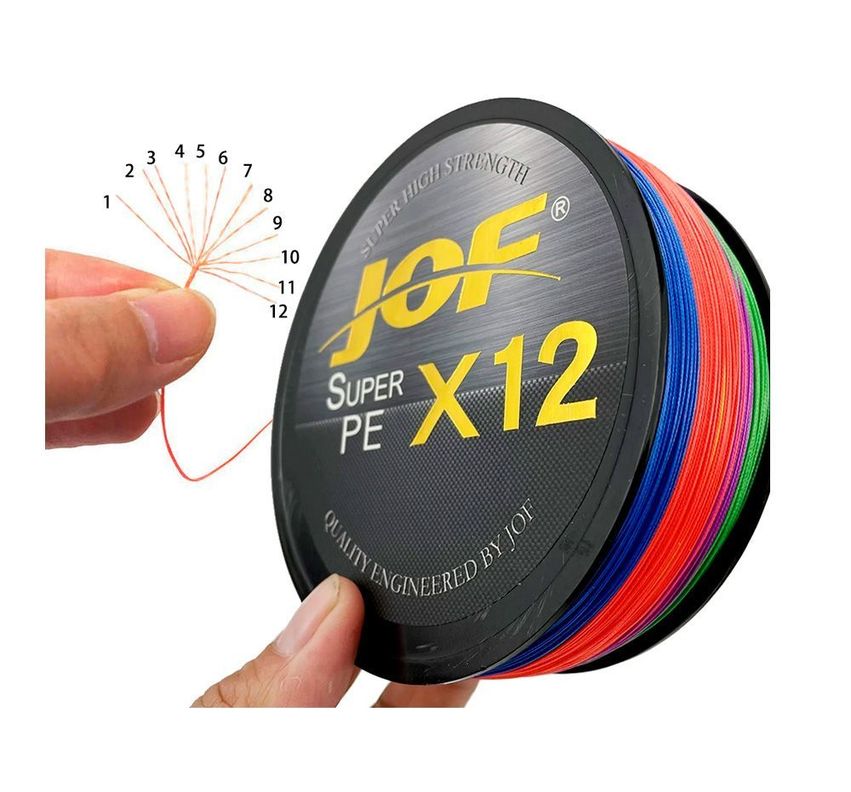 Hilo Pesca Multifilamento De 12 Hebras Jof 0.26mm 100mt-2