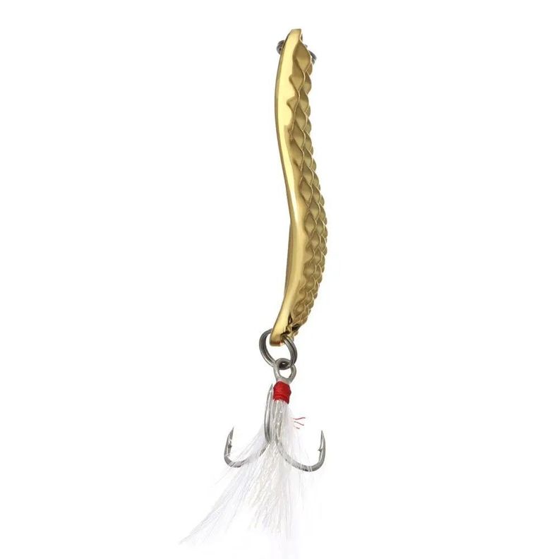 Señuelo Chispa Cuchara Para Pesca 20g Dorado Oscuro-2