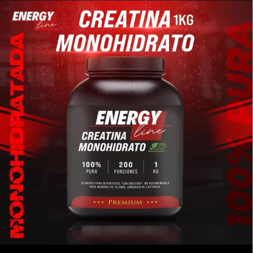 Creatina Monohidrato 1 KG Energy Line-3