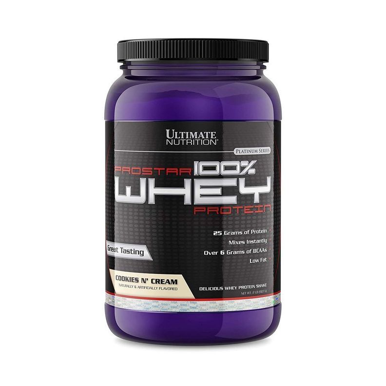 Prostar Whey, Whey Protein (2 Lb) - Original Cookis And Cream-0