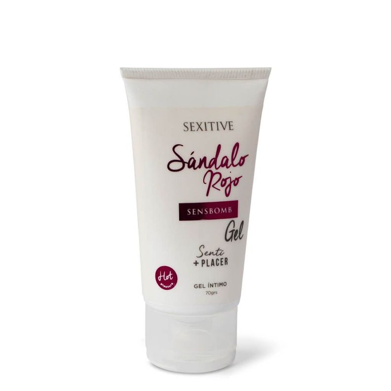 Gel Intimo Sens Bomb Sandalo Rojo  Intensificador de Placer-1