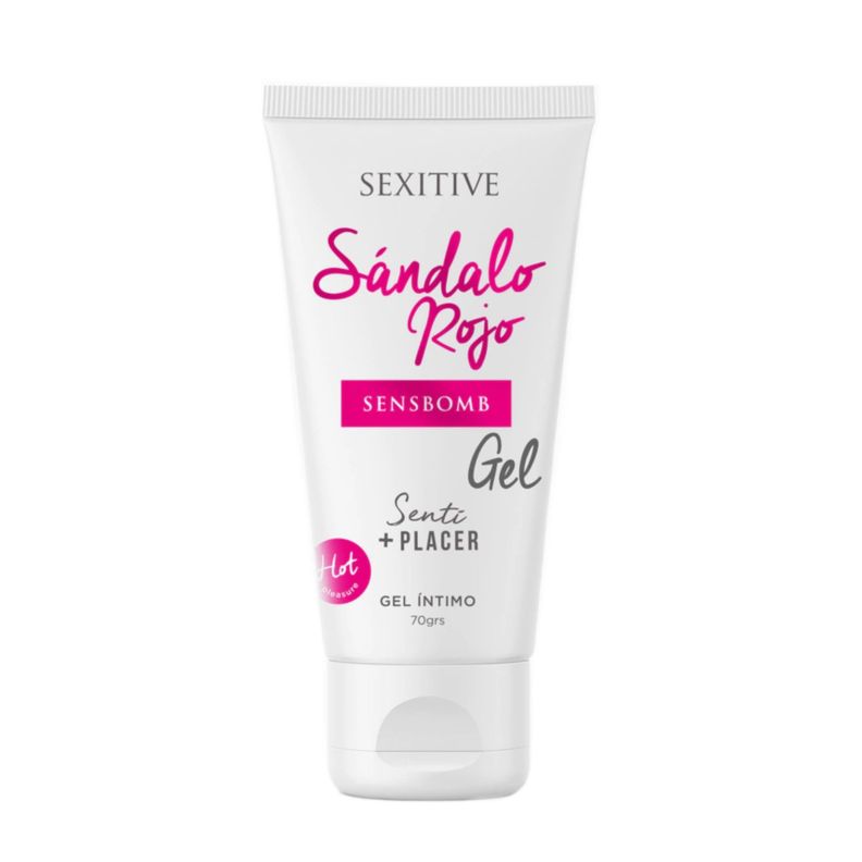 Gel Intimo Sens Bomb Sandalo Rojo  Intensificador de Placer-0