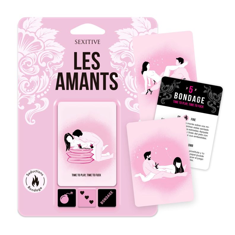 New Game! Les Amants: juego de cartas + dados-0