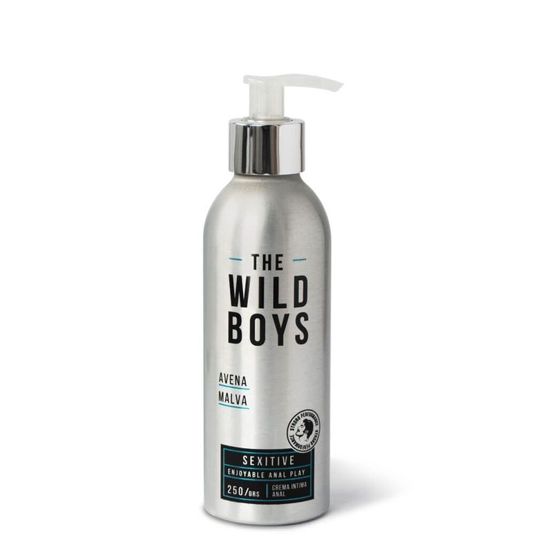 Crema intima relajación anal The Wild Boys  Avena & Malva-0