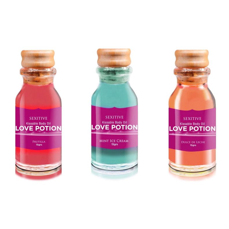 Aceites para masajes comestibles Love Potion-0