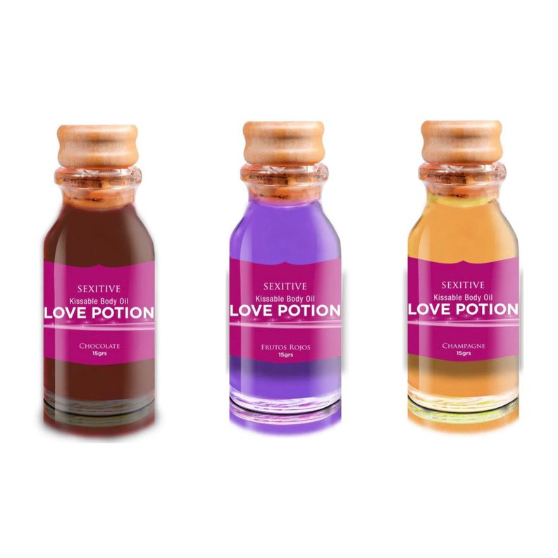 Aceites para masajes comestibles Love Potion-0