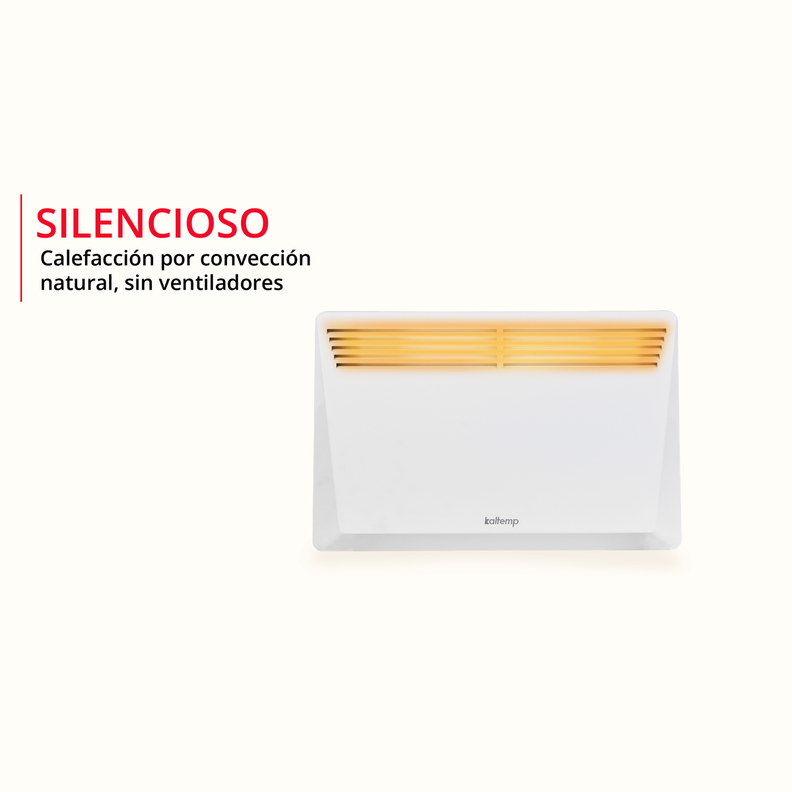 Estufa Calefactor Eléctrico Kaltemp Wally C 1000-1