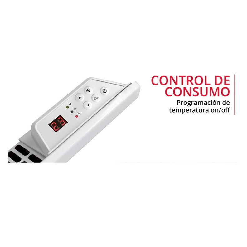 Estufa Calefactor Eléctrico Wally One O 1800 Wifi-5