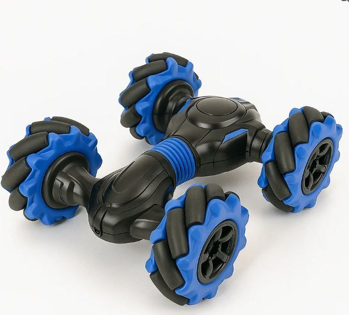 Auto Loco Con Doble Control Remoto y  Mano