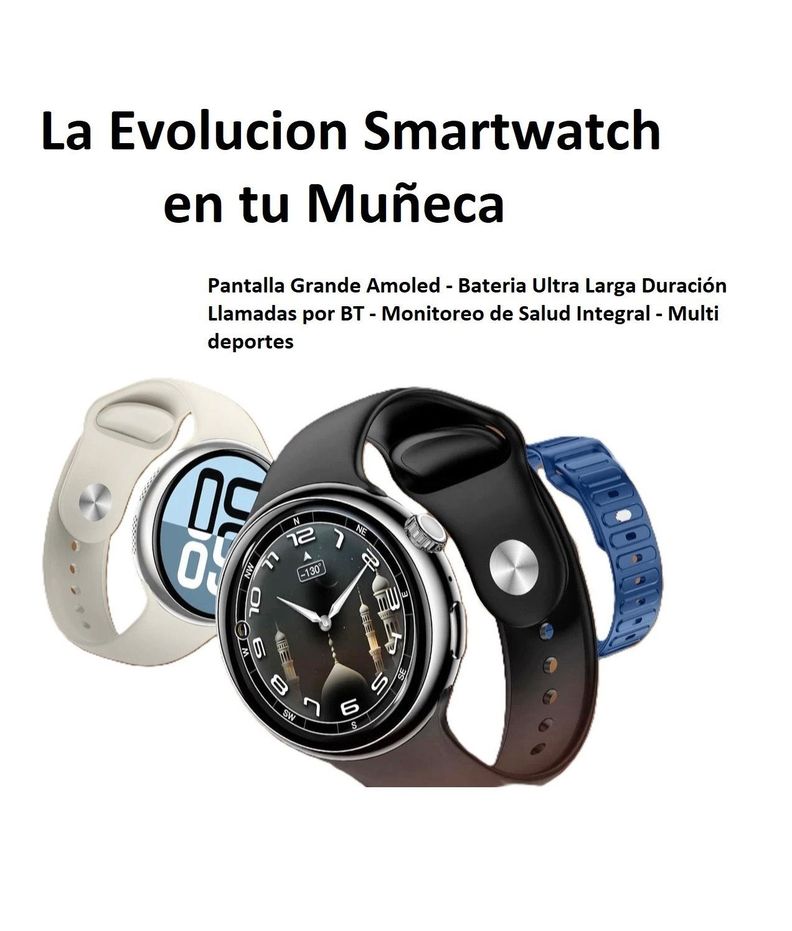 Smartwatch ZL12 Pro Pantalla AMOLED MODELO 2025-2