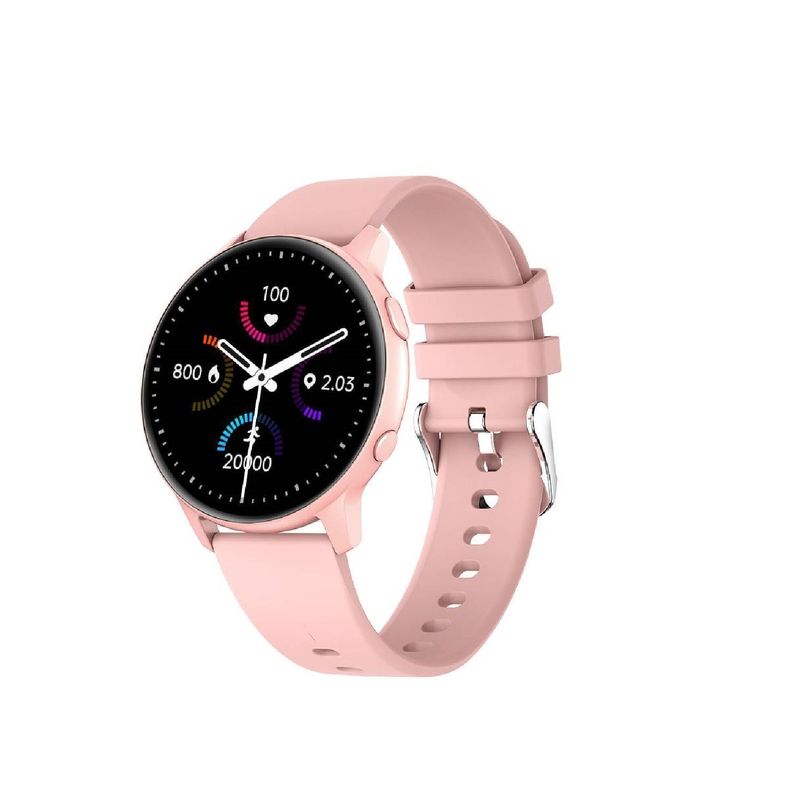 Reloj Inteligente Smartwatch Bluetooth ZL02 Sports Fitness Rosado -3