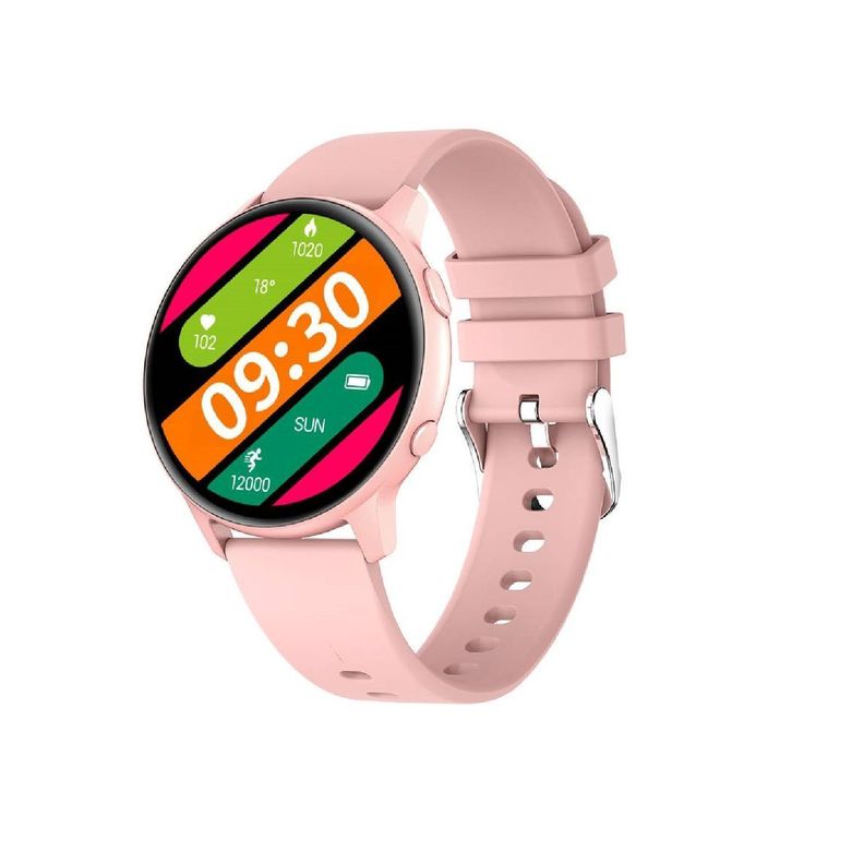 Reloj Inteligente Smartwatch Bluetooth ZL02 Sports Fitness Rosado -4