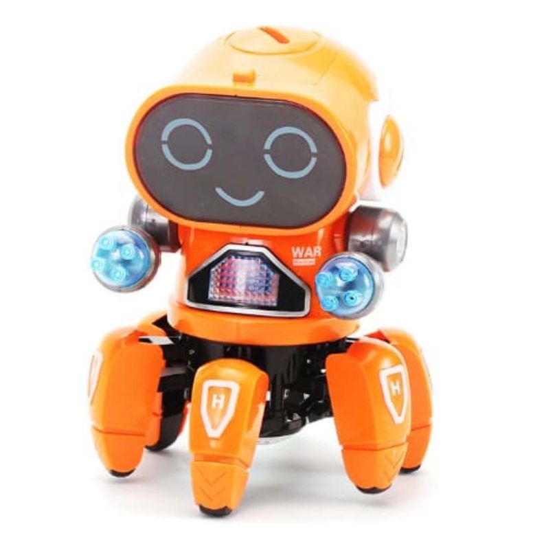 Robot Mascota Musical Bailarin y luz led Juego