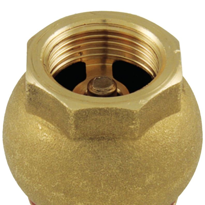Valvula De Pie 2 1/2'' Metalica, Tiemme-1