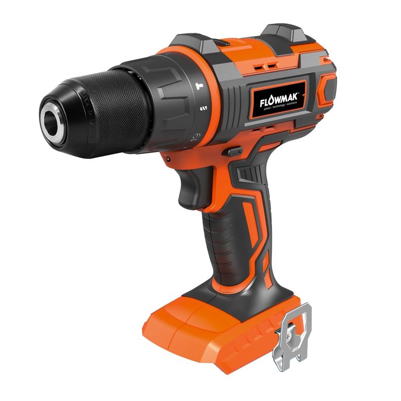 Taladro Percutor Atornillador 13mm sin batería Flowmak-0