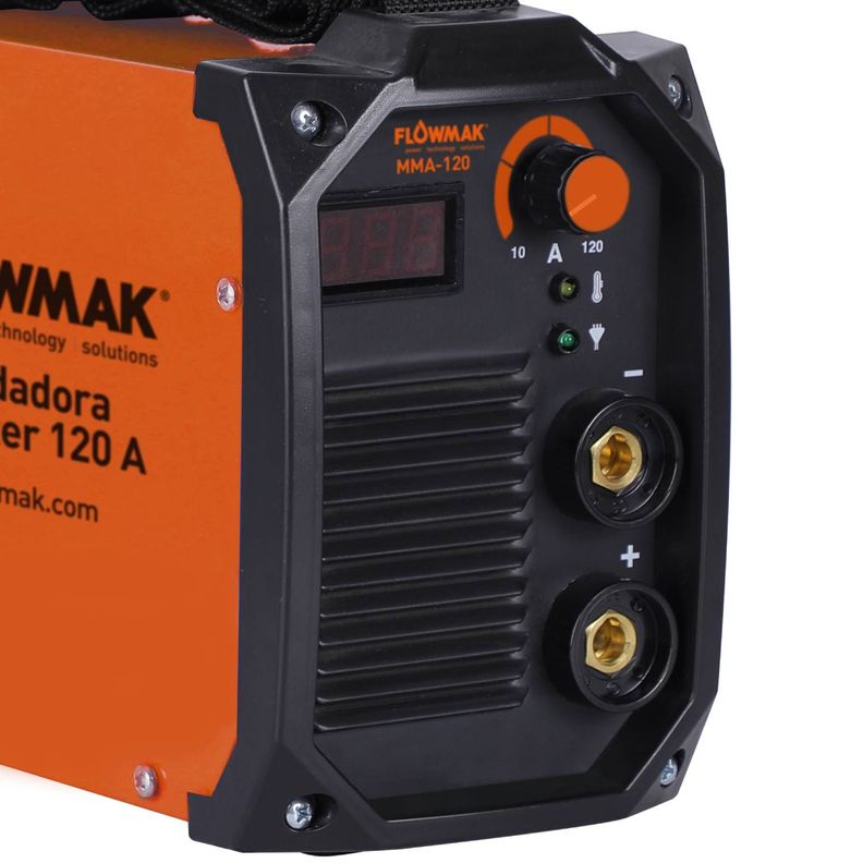 Soldadora Inverter 120 Amperes Flowmak.-1