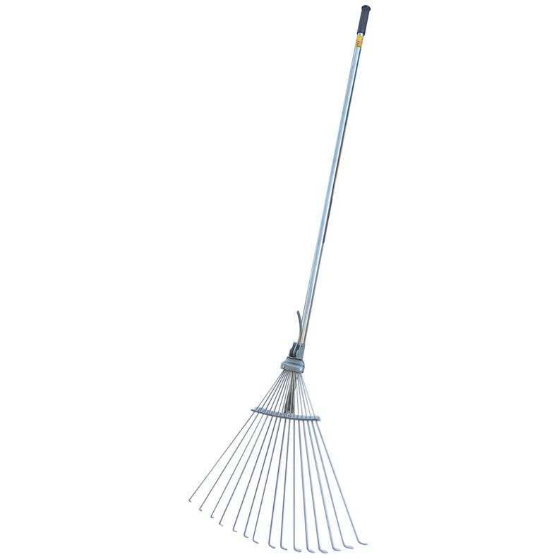 Barre Hojas Ajustable Galvanizado Green Season Gris