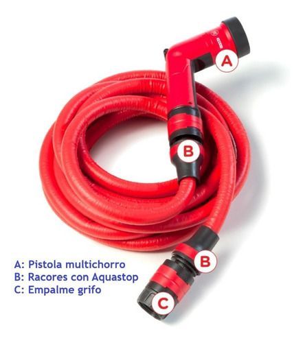 Manguera Jardín Expandible Yoyo Go 1/2'' Rollo 20 Mts-3
