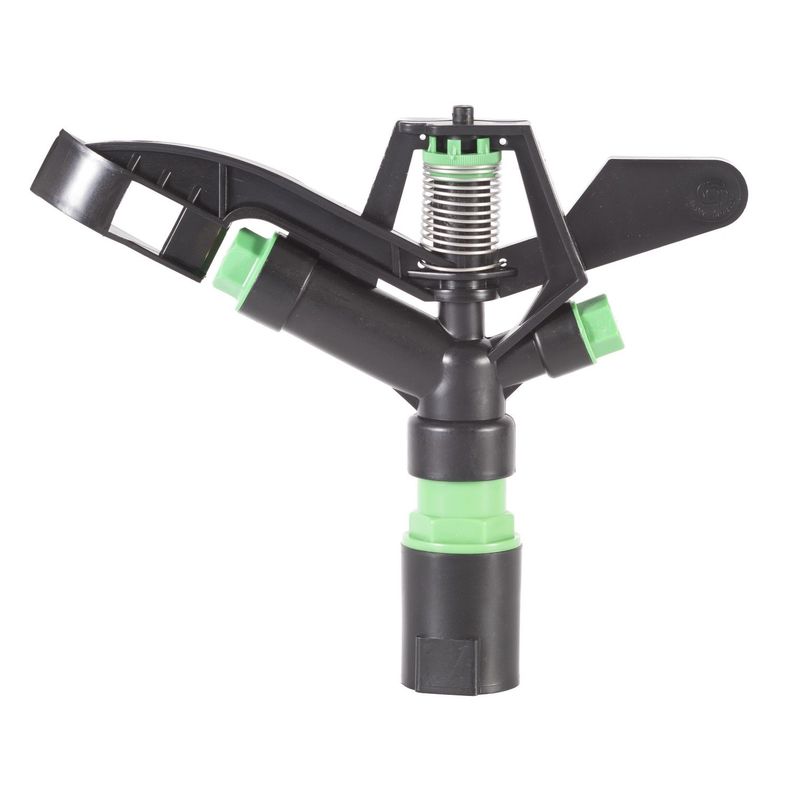 Aspersor Plastico 1" Circulo Completo Hi Flowmak Verde